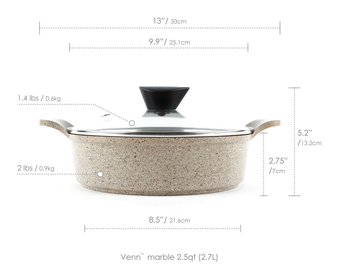 Venn 10" Stock Pot