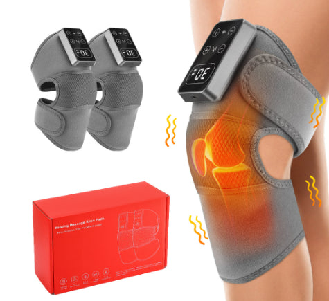 Electric Ankle Brace – Adjustable Hot Compress & Vibration Massage Support