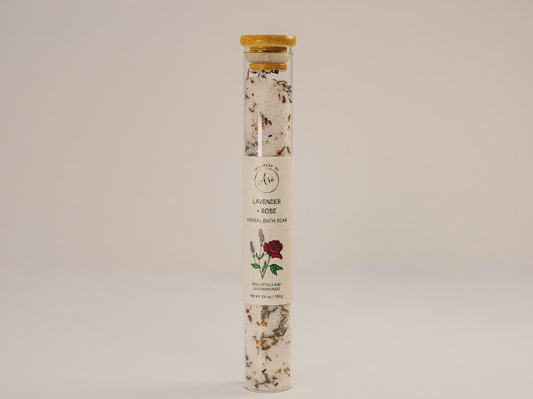 🌿 Botanical Bath Salt Soak – Relaxing Mineral Bath | Multiple Scent Options