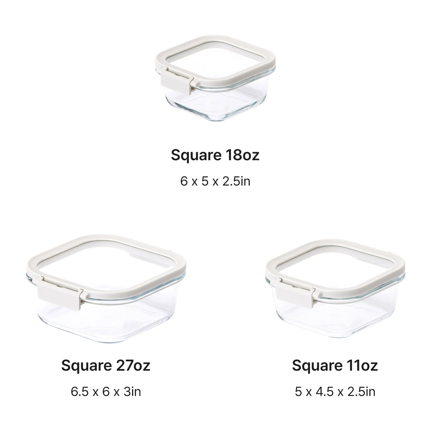 Comodo Square Food Storage