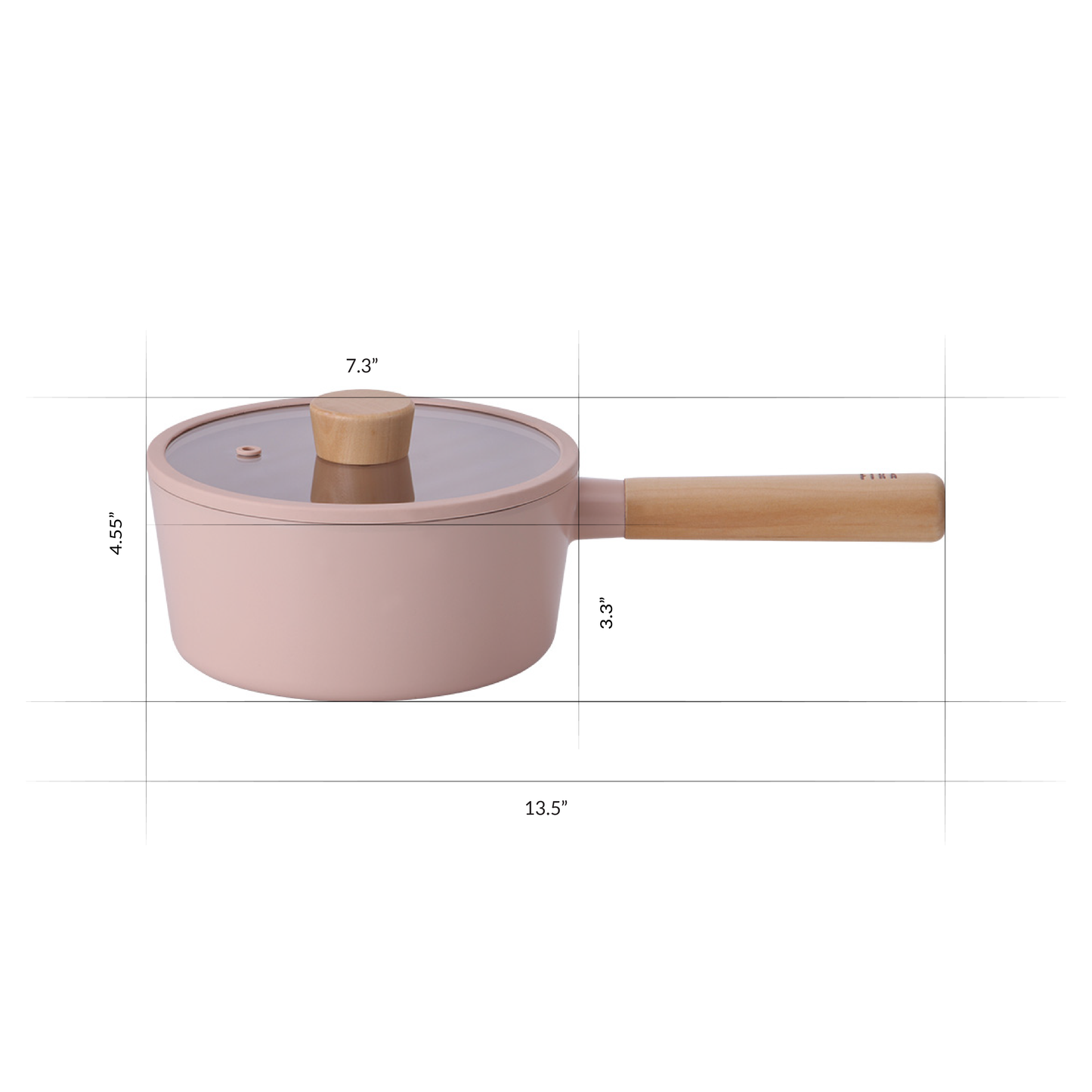 Fika Objet Mini Peach 7" Sauce Pan