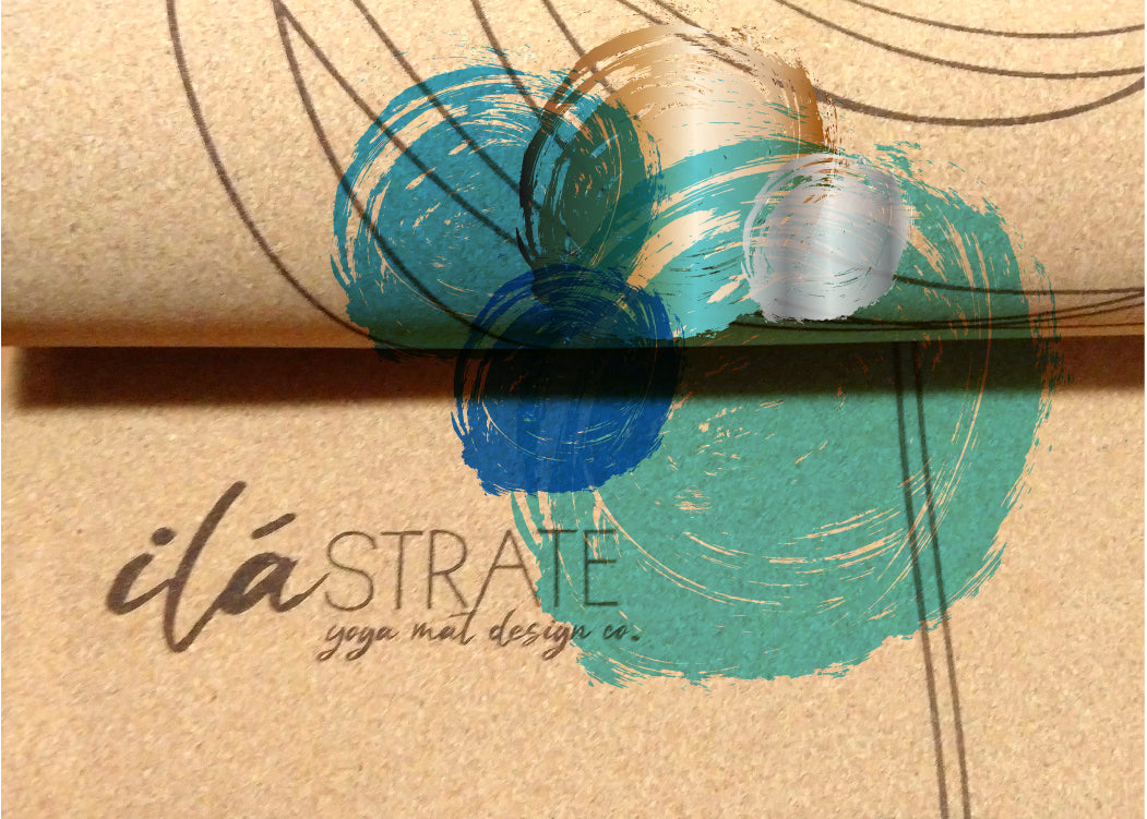 Jūti WANDERER Cork TRAVEL Yoga Mat