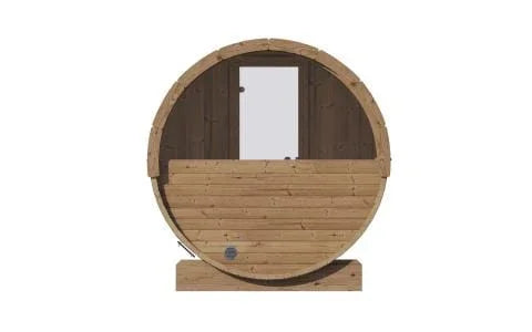 SaunaLife Model E8W Sauna Barrel-Window | 6 Persons