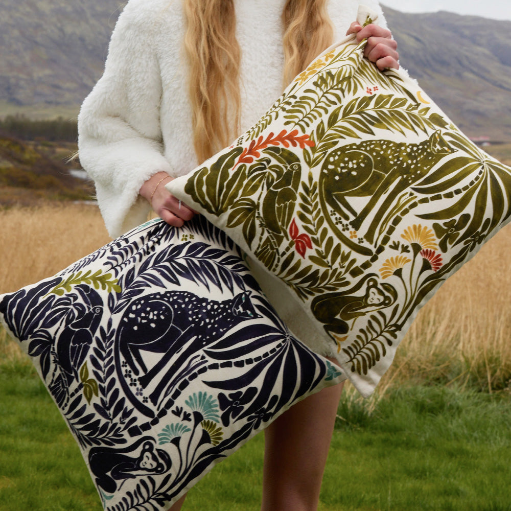 Kenya Throw Pillow