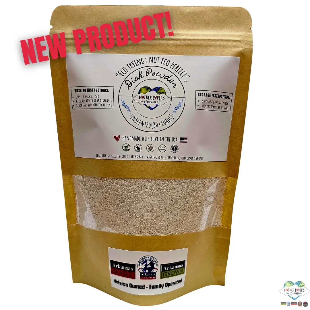 Ultra Clean Dish Soap Powder- Mother Lovin - Handmade - Organic - Plant Based