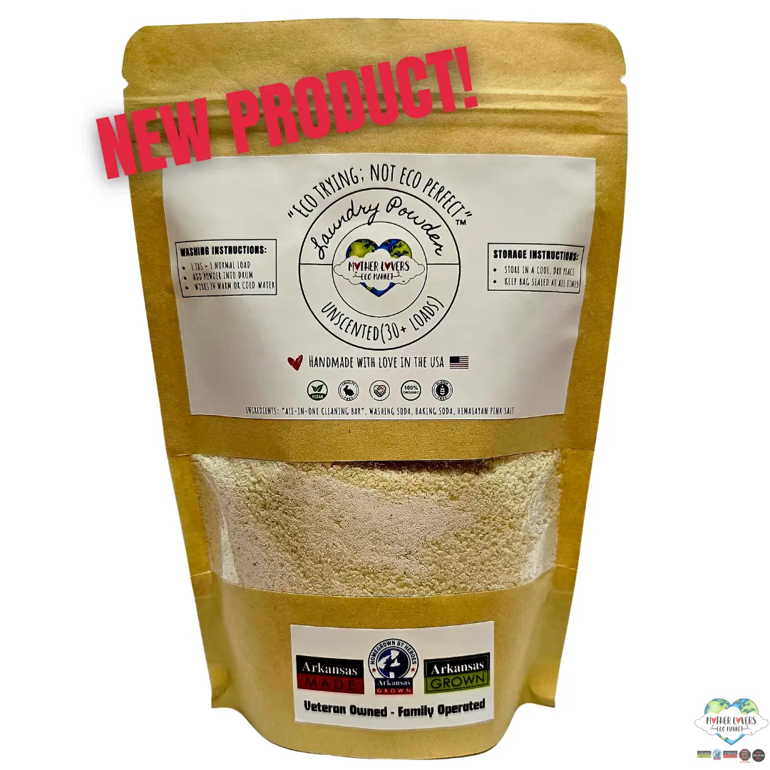 Ultra Clean Laundry Detergent Powder - Mother Lovin - Handmade - Organic - Plant Based - Zero Waste