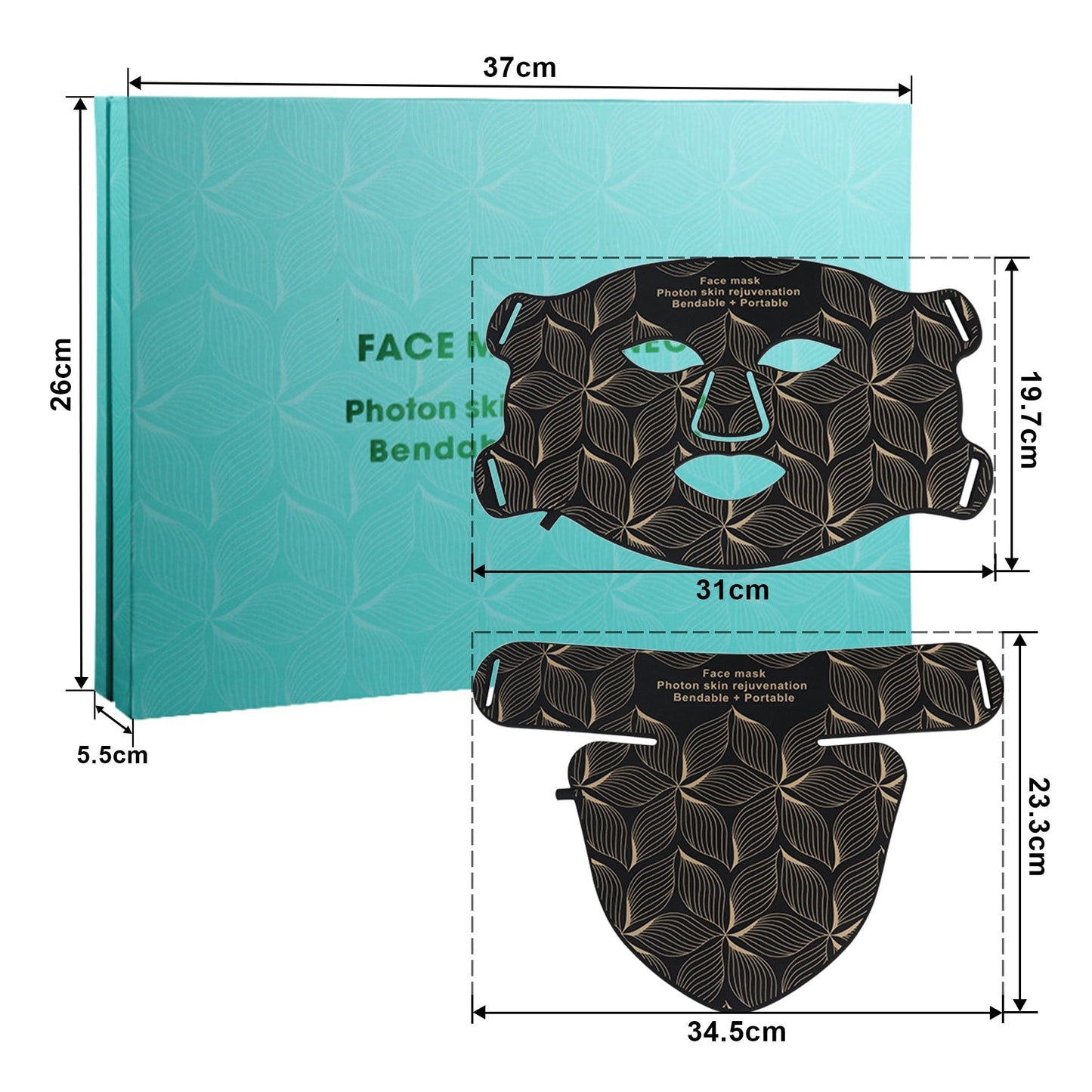 LUMYHEALTH™ LED Red Light Therapy Face Mask(8 Colors)