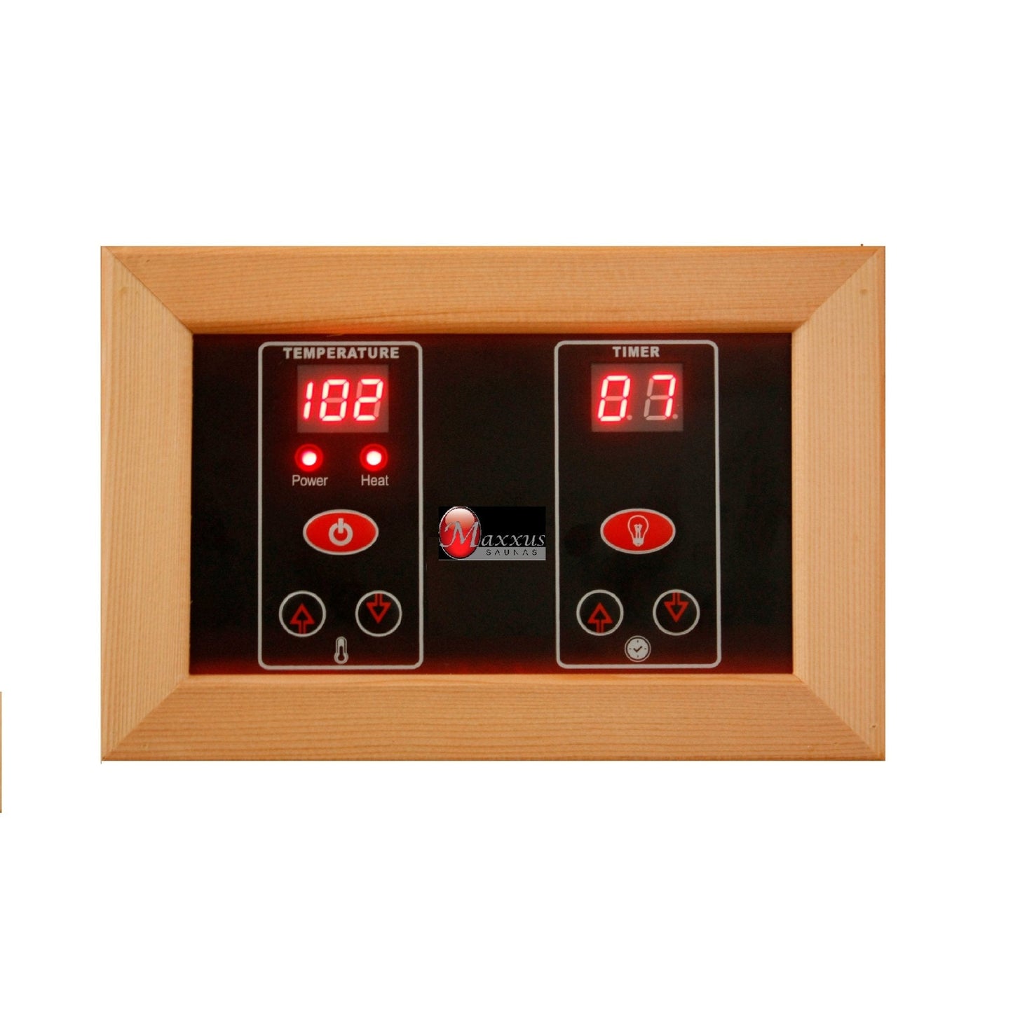 Maxxus 4-Person Low EMF FAR Infrared Sauna – Canadian Hemlock