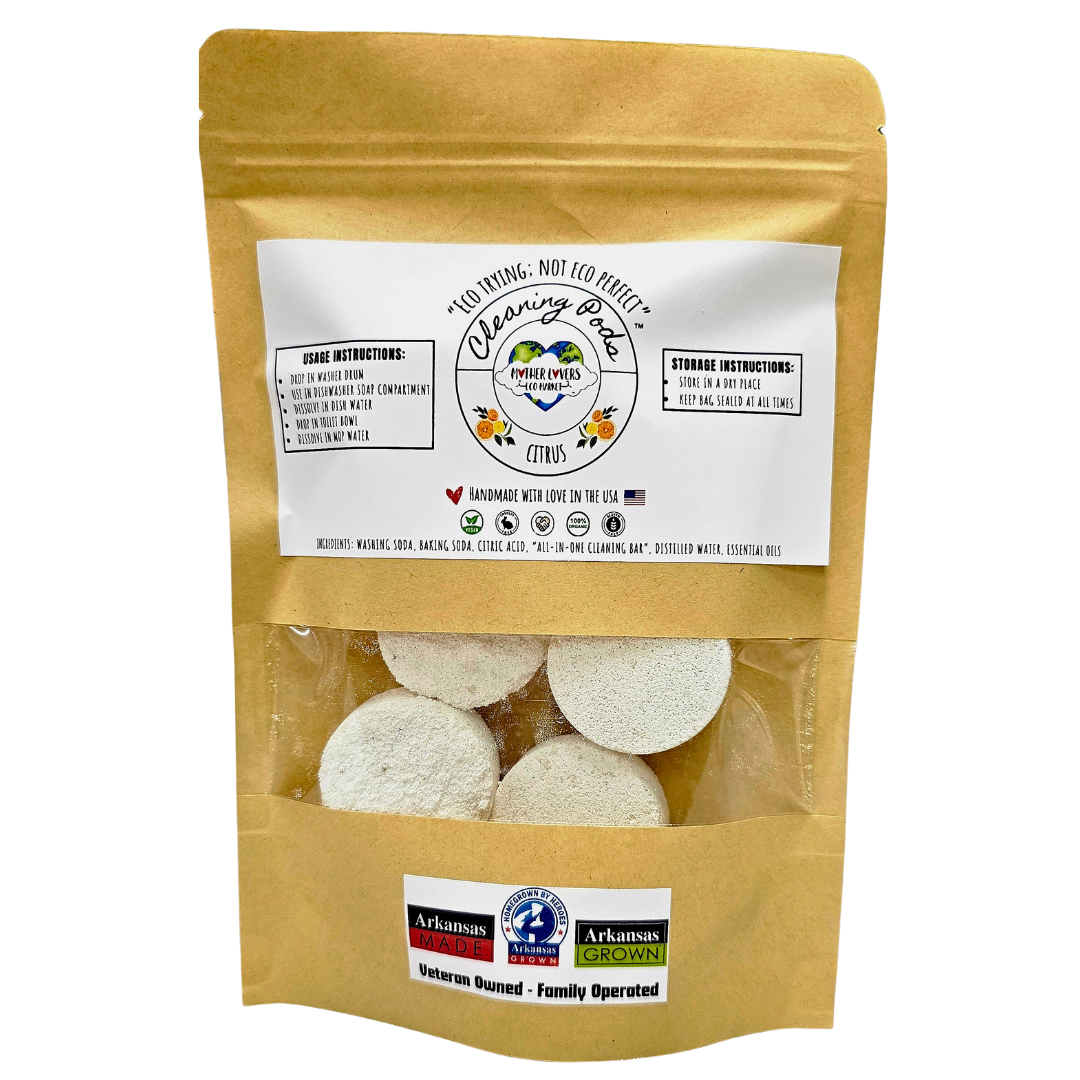 Mother Lovin All Purpose Cleaning Pods - Zero Waste - Plastic Free - Organic - Vegan