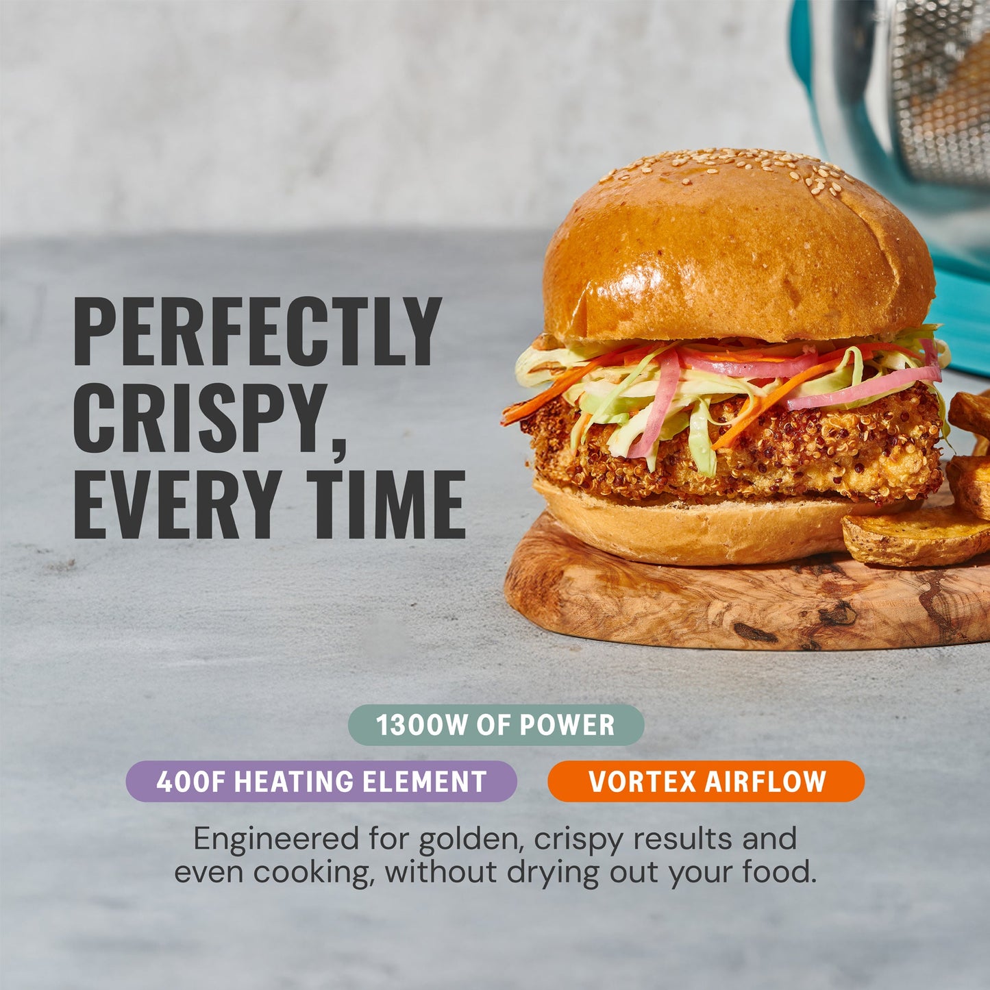 Self-Cleaning Air Fryer™ & Non-Toxic Air Fryer™ - Orange