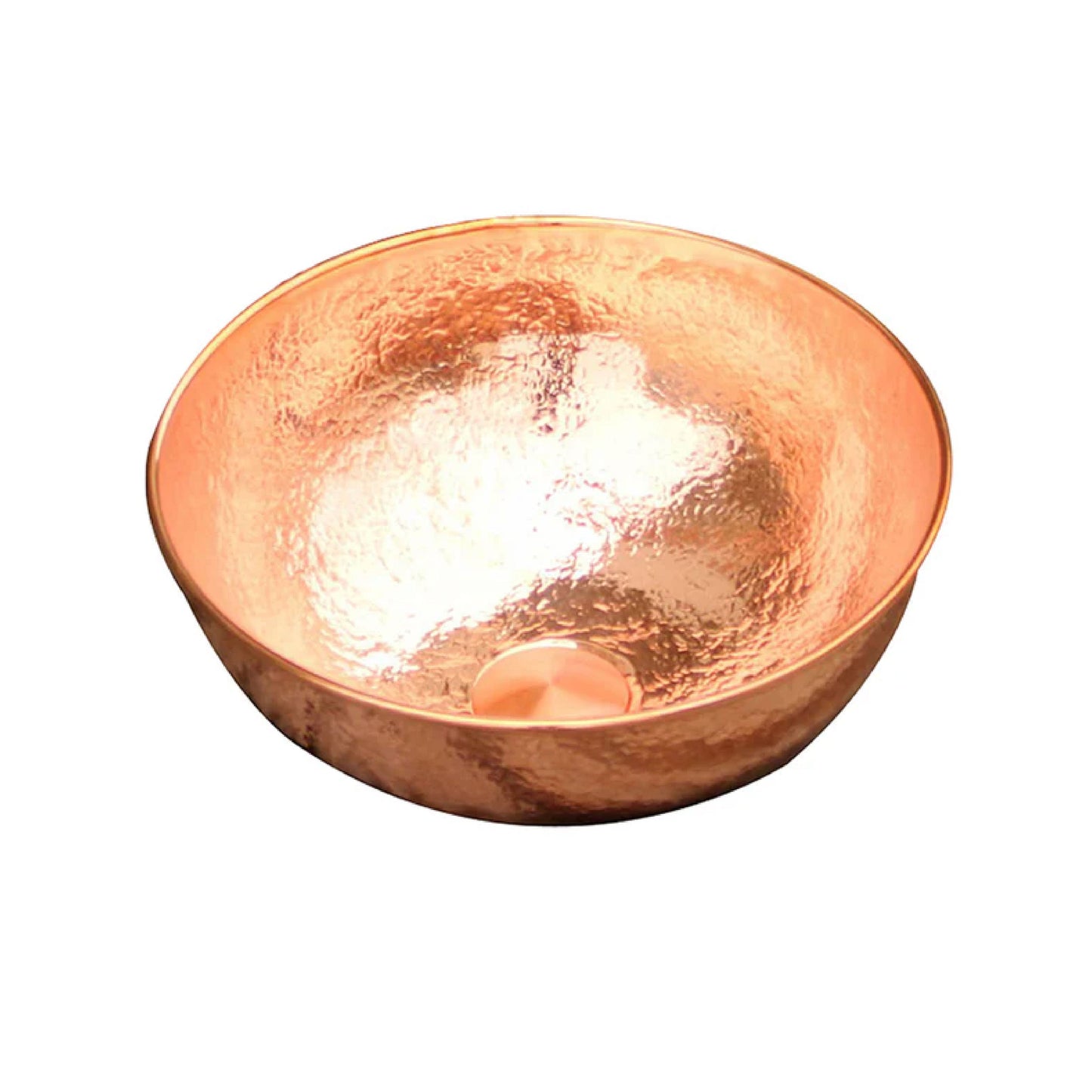 Akicon Copper Round Bathroom Sink - AKS207-C