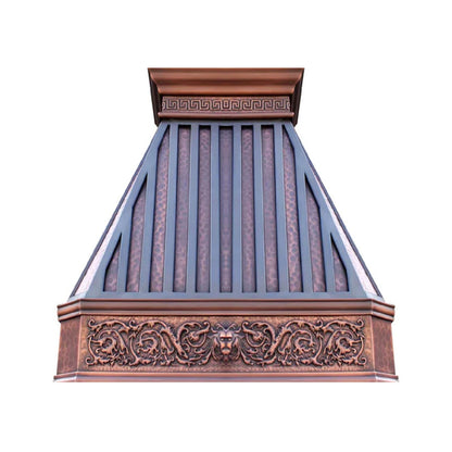 Akicon Custom Handcrafted Copper Range Hood - AKH731CT-C