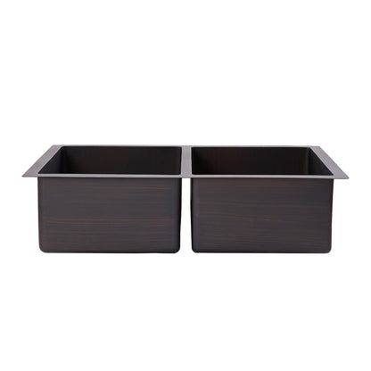 Akicon Equal Bowl Drop-In Copper Kitchen Sink - AKS601-C