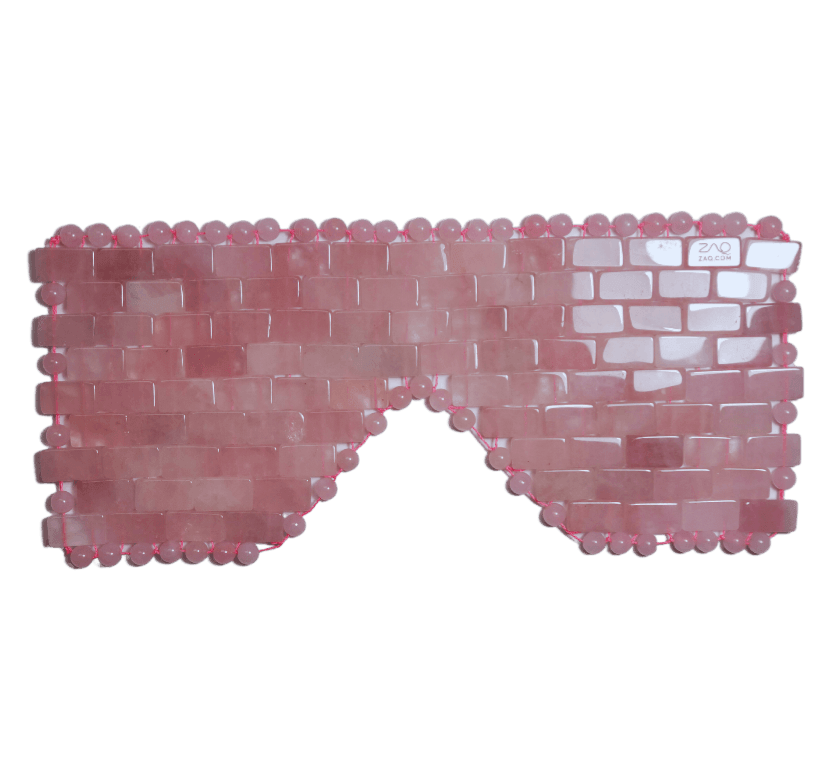 Rose Quartz Eye Mask - Handmade