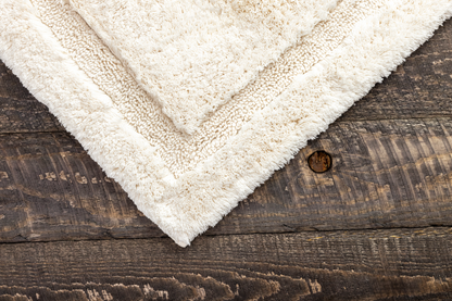 Asheville Organic Cotton Non-Slip Bath Rug