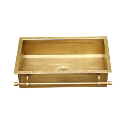 Akicon Equal Bowl Farmhouse Copper Kitchen Sink - AKS506-C