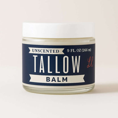 Deluxe Tallow Skincare Gift Set - 6-Piece Grass-Fed Bundle with Candle & Soaps