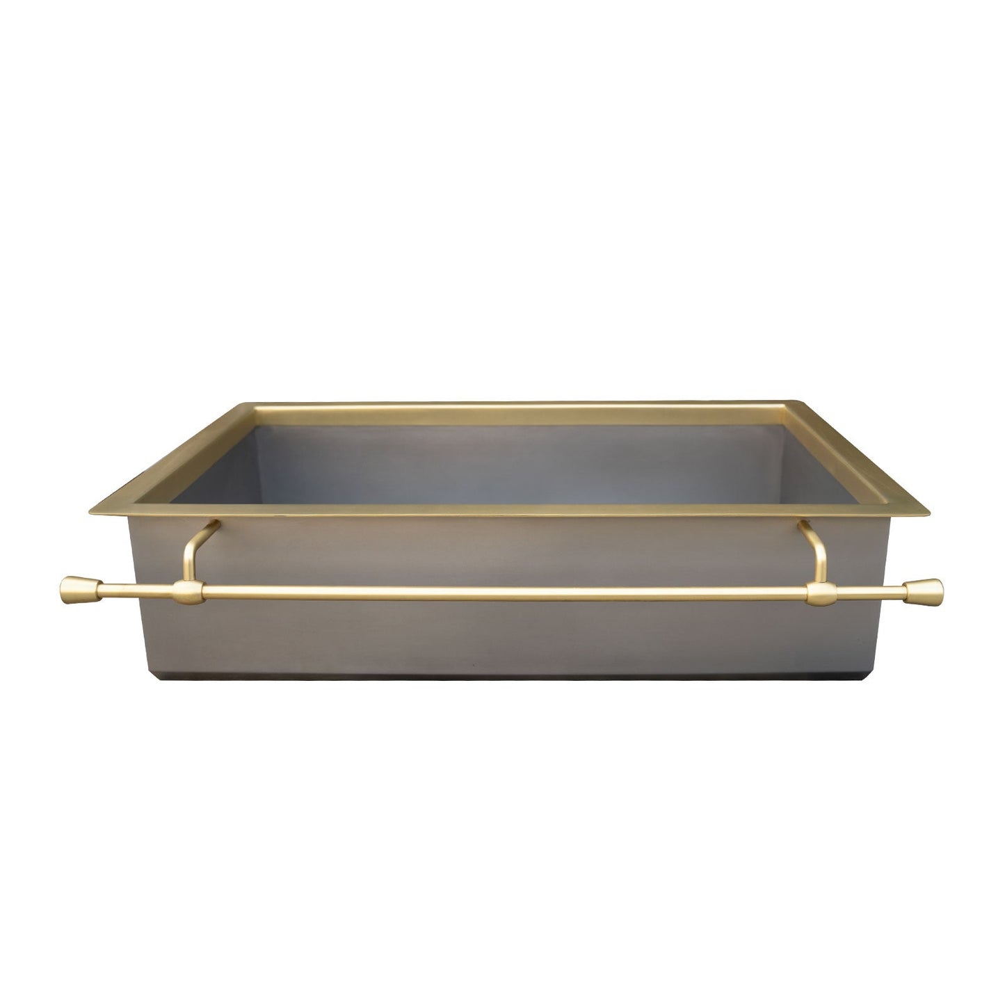 Akicon Equal Bowl Farmhouse Copper Kitchen Sink - AKS506-C