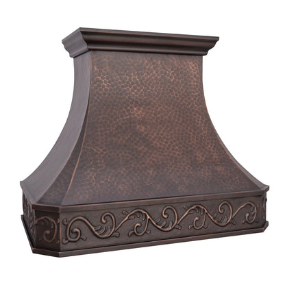 Akicon Custom Handcrafted Copper Range Hood - AKH713C-C