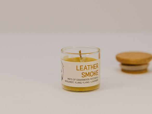 1 oz Mini Beeswax Candle – Choose Your Scent