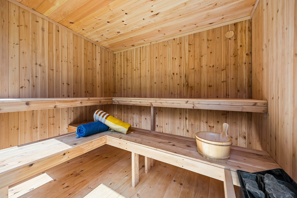 Custom Premium Cedar Sauna