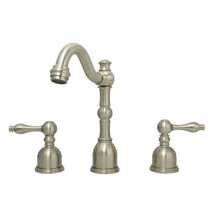 Two-Handle Copper Widespread Bathroom Sink Faucet - AK41518C