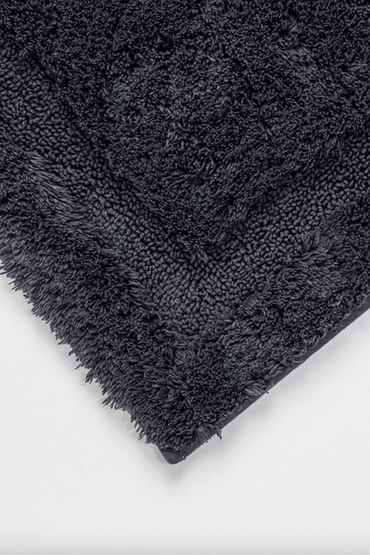 Asheville Organic Cotton Non-Slip Bath Rug