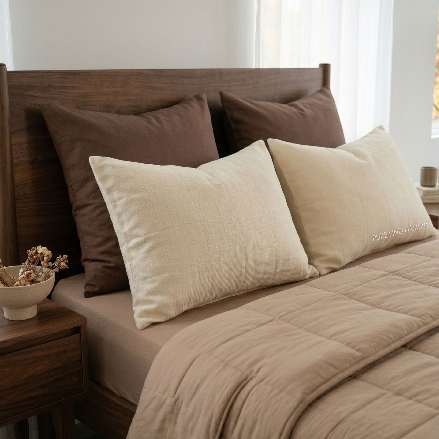 The Organic Snooze Pillow Dual Sided Firm or Plush