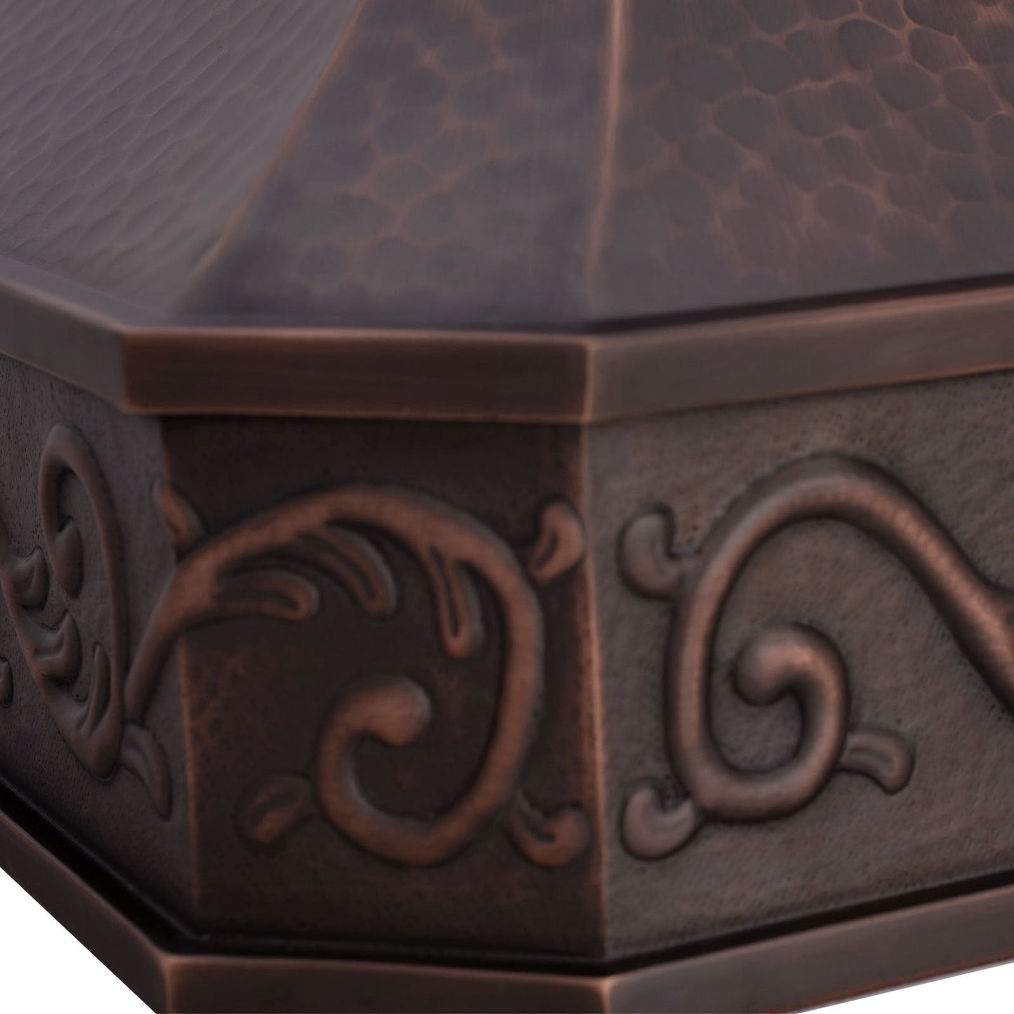 Akicon Custom Handcrafted Copper Range Hood - AKH713C-C