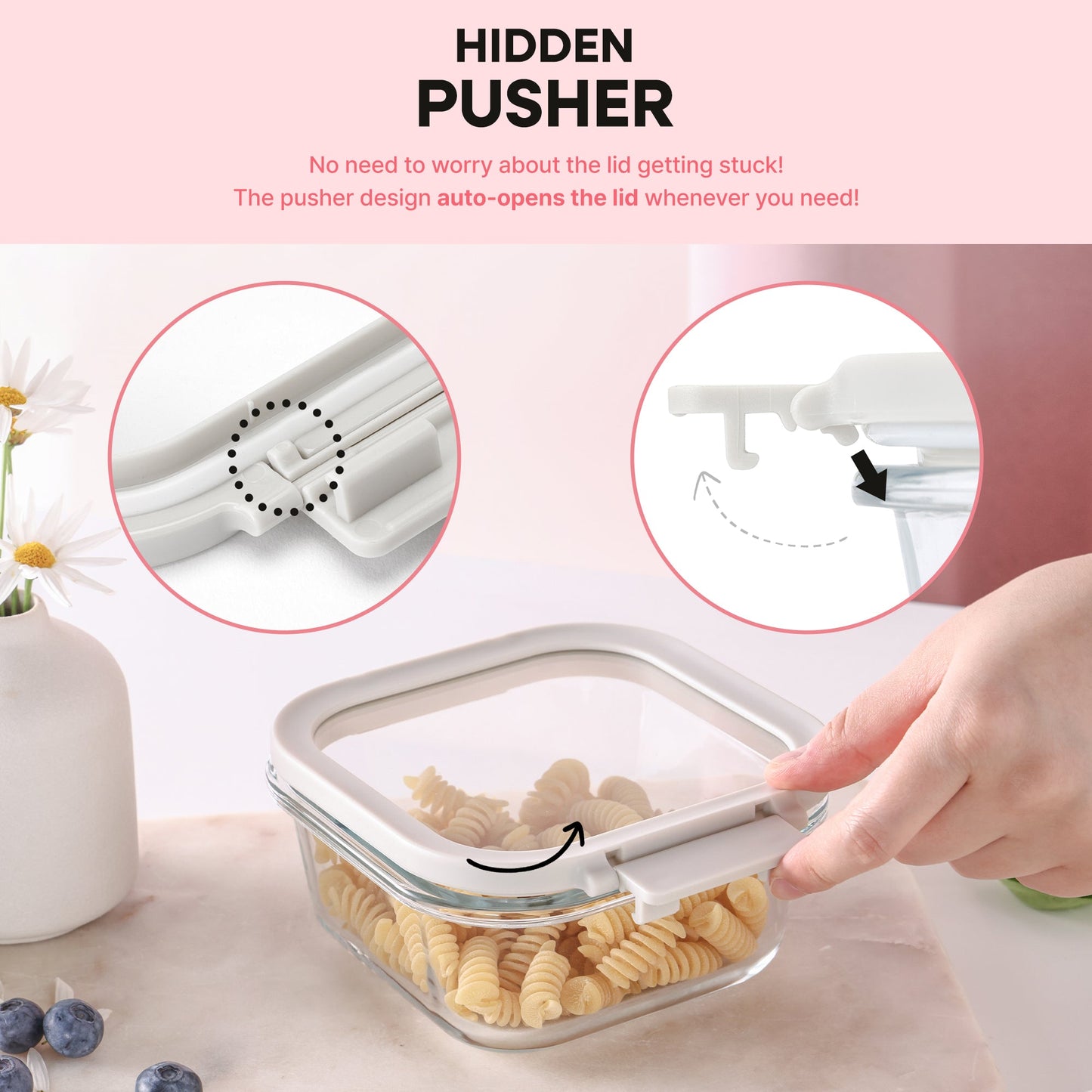 Comodo Square Food Storage