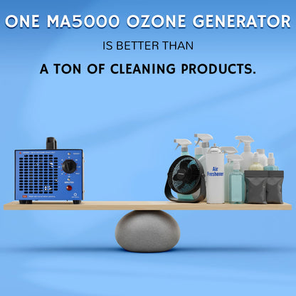 MA5000 Ozone Generator, Replaceable Ozone Plate Option