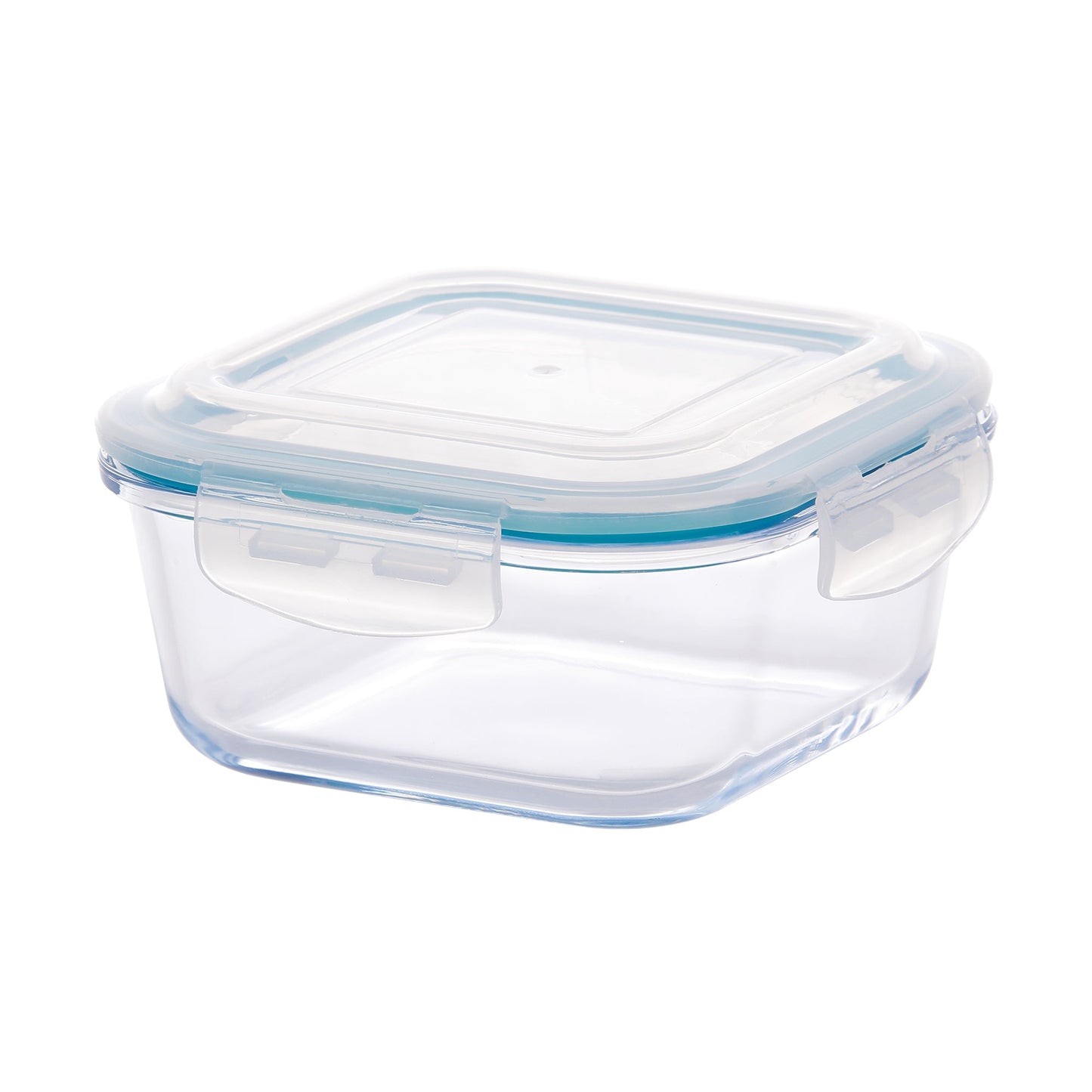 Cloc Glass Square Food Storage