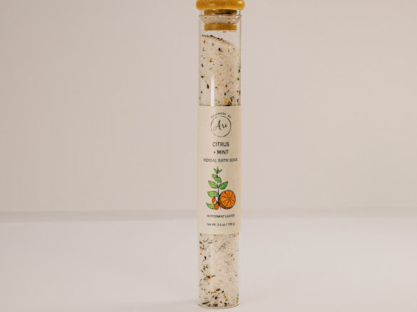 🌿 Botanical Bath Salt Soak – Relaxing Mineral Bath | Multiple Scent Options
