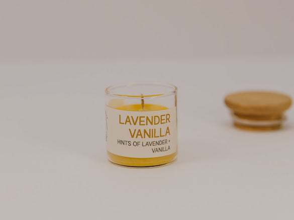 1 oz Mini Beeswax Candle – Choose Your Scent