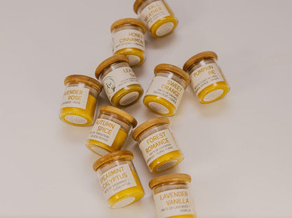 Mini Beeswax Candle Set – 6 Piece Discovery Collection