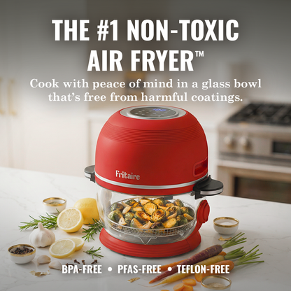 Self-Cleaning Air Fryer™ & Non-Toxic Air Fryer™ - Cherry