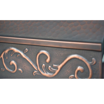 Akicon Custom Handcrafted Copper Range Hood - AKH713C-C