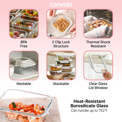 Comodo Square Food Storage