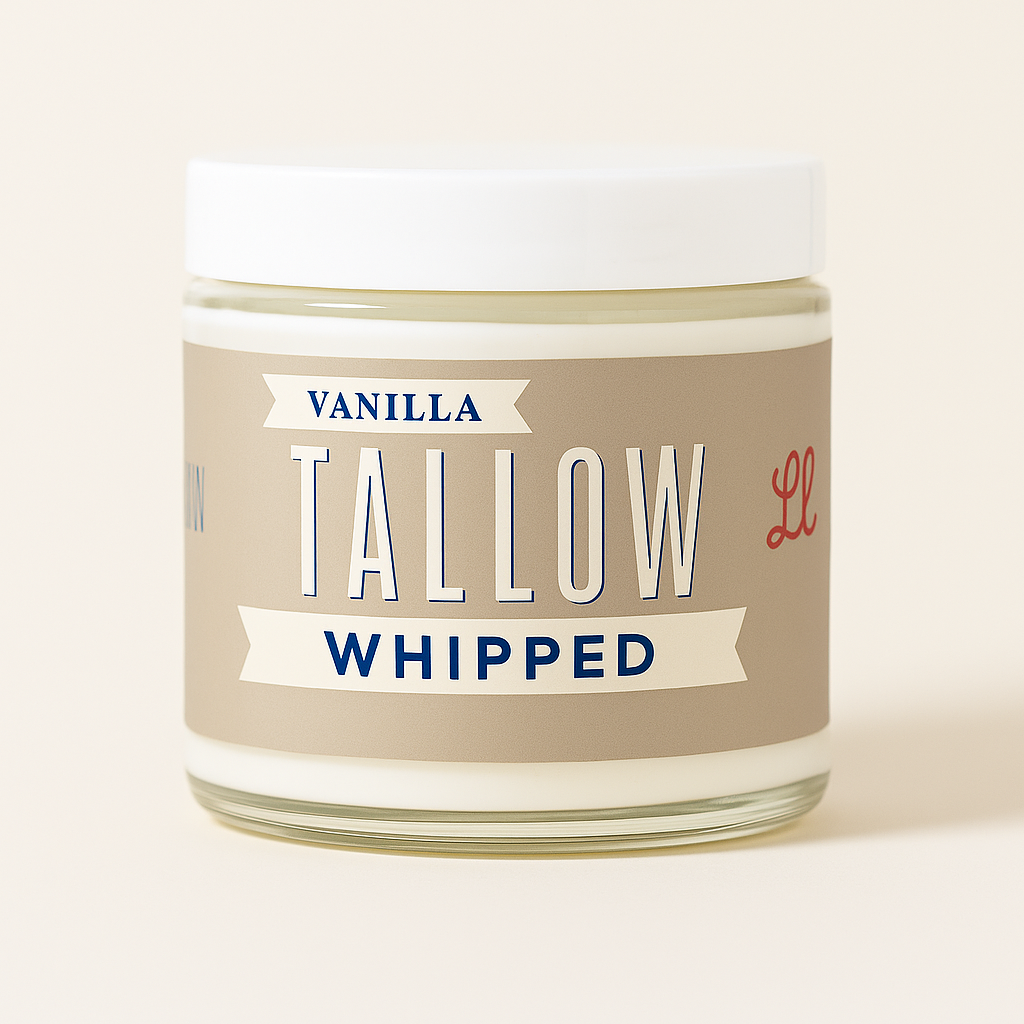 Scented Whipped Tallow Trio - 9oz Lavender, Vanilla Bean & Eucalyptus Tea Tree | Grass-Fed Skincare Bundle