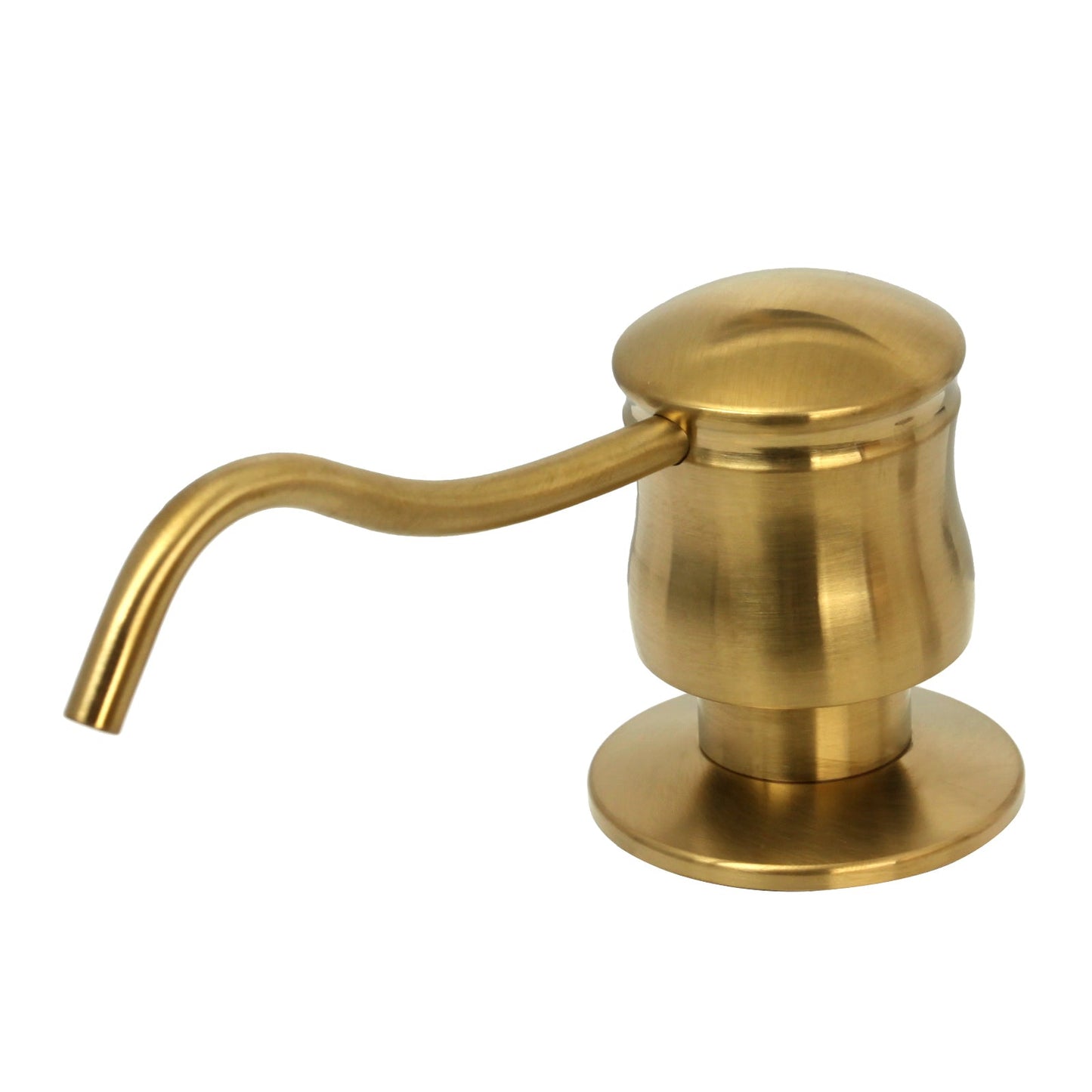 Built in Copper Soap Dispenser Refill from Top with 17 OZ Bottle - AK81006C