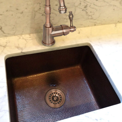 Antique Copper Kitchen Sink Garbage Disposal Flange Stopper - AK82202AC