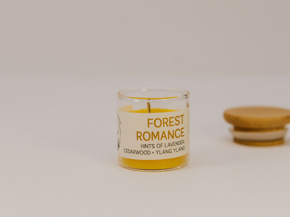 1 oz Mini Beeswax Candle – Choose Your Scent