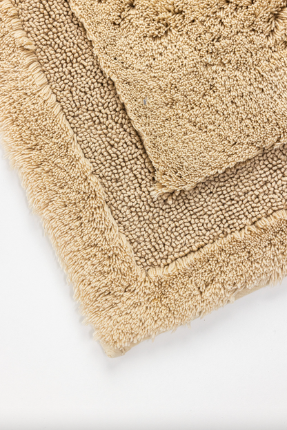 Asheville Organic Cotton Non-Slip Bath Rug