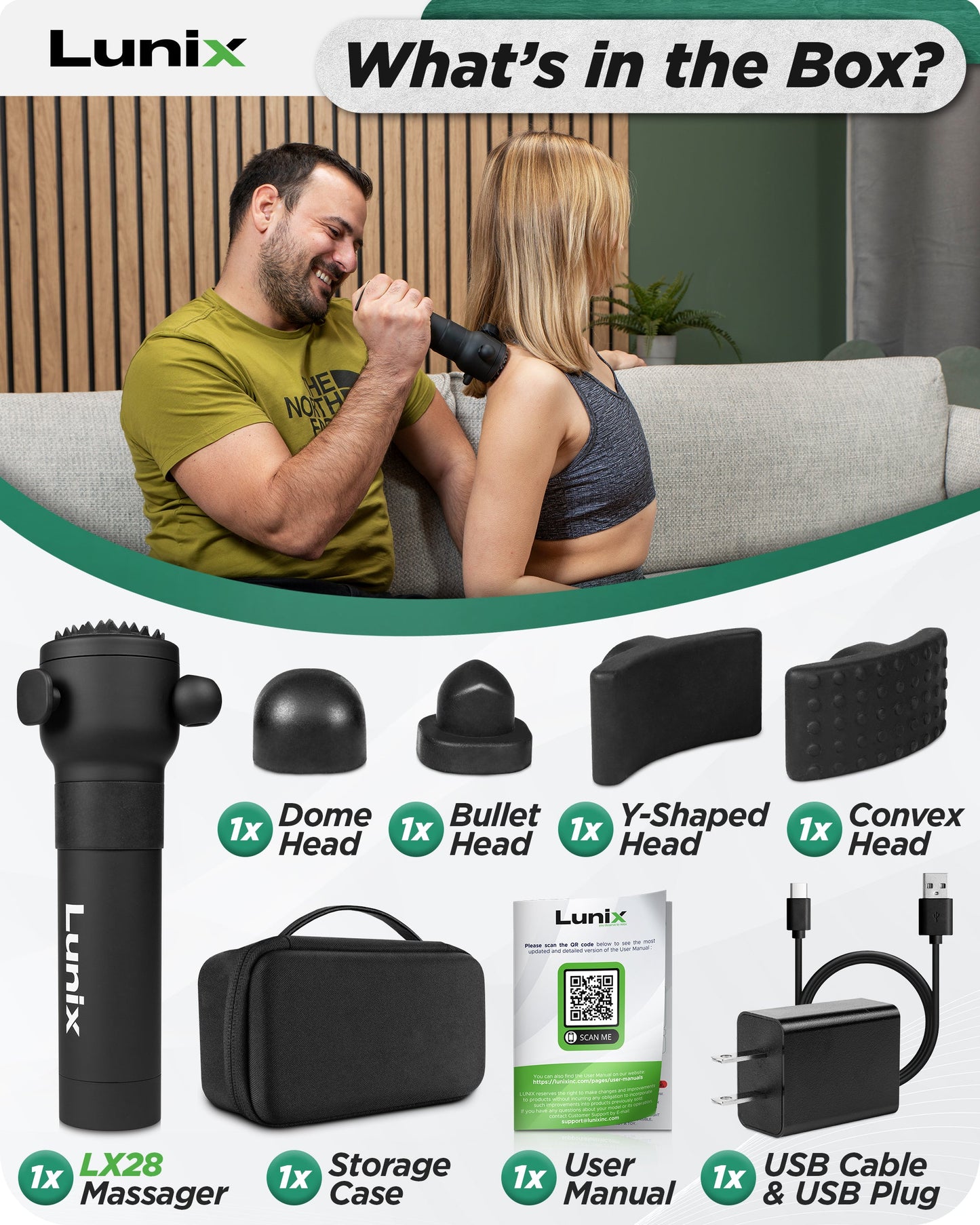 LX28 Deep Tissue Massager