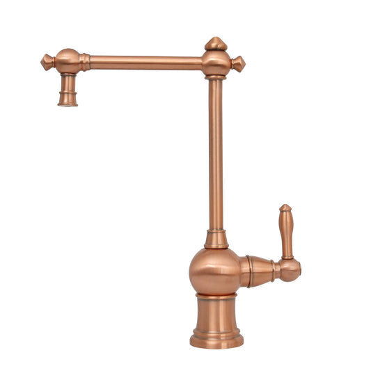 One-Handle Copper Drinking Water Filter Faucet for Instant Hot Water Tank Dispenser & Filtration System - AK97718P2C