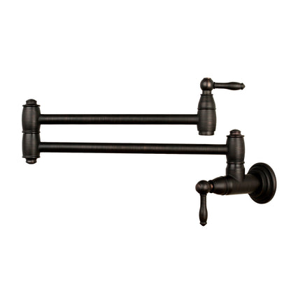 Copper Pot Filler Kitchen Faucet Wall-Mounted - AK98288C