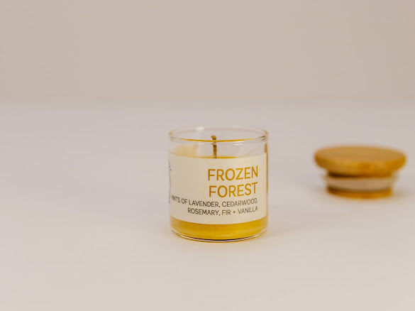 1 oz Mini Beeswax Candle – Choose Your Scent