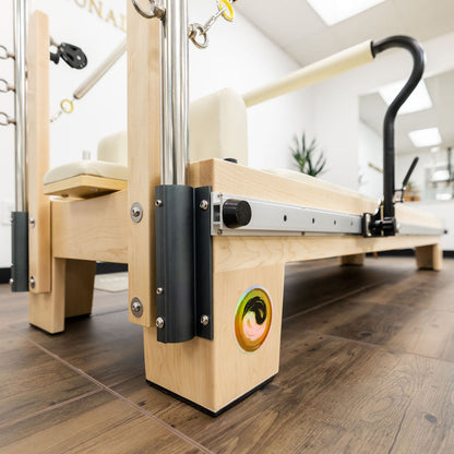 Nano Elite Half Trapeze - Adjustable Studio Pilates Reformer with Tower