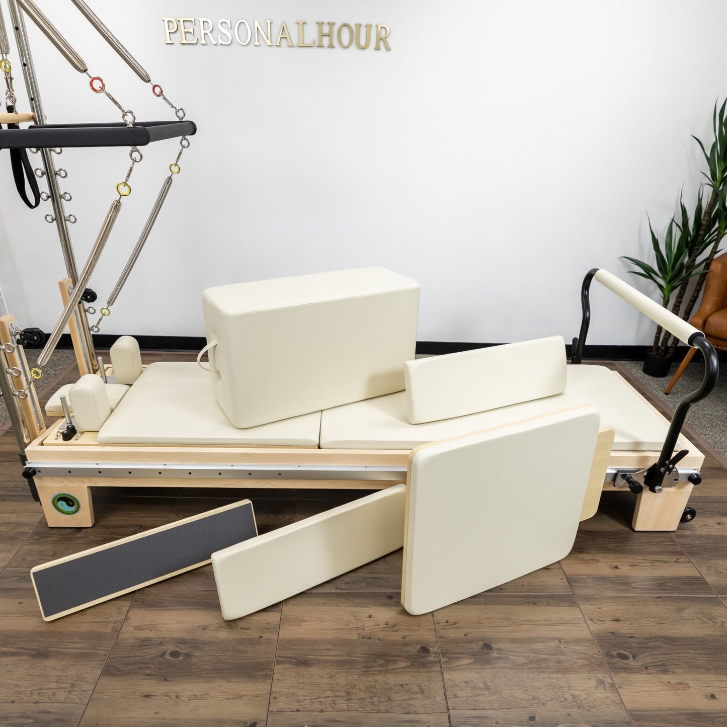 Nano Elite Half Trapeze - Adjustable Studio Pilates Reformer with Tower