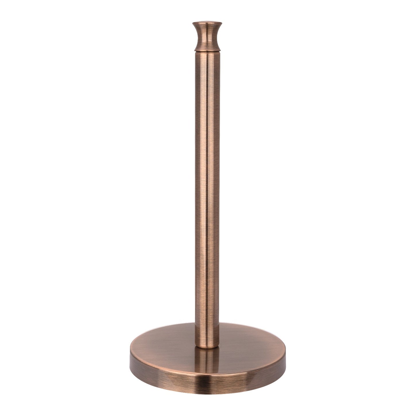Copper Paper Towel Holder Roll Dispenser Stand for Kitchen Countertop & Dining Room Table - AK79303-C